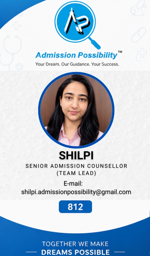 Shilpi - Senior Admission Counsellor