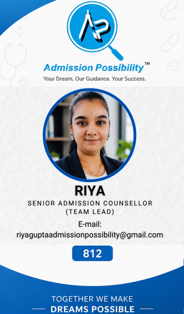 Riya - Senior Admission Counsellor